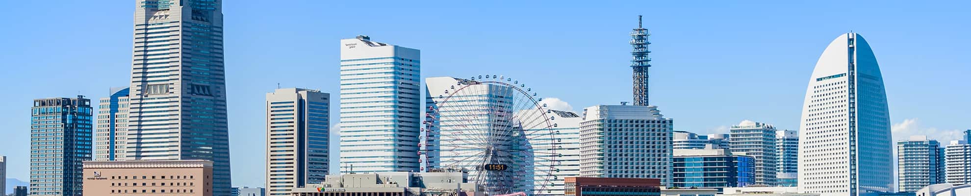 神奈川の街並み