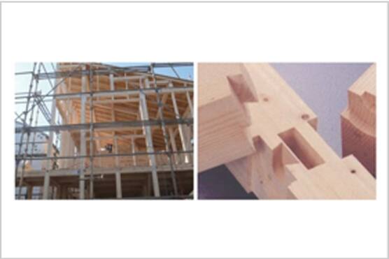 プレカットにて正確な部材加工を実現