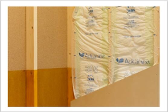 高性能な断熱材を採用