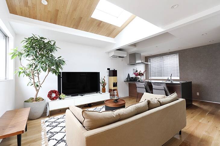 リビング＆床暖房