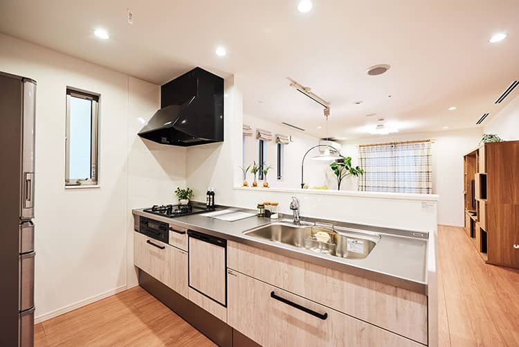 料理に嬉しい広々キッチン