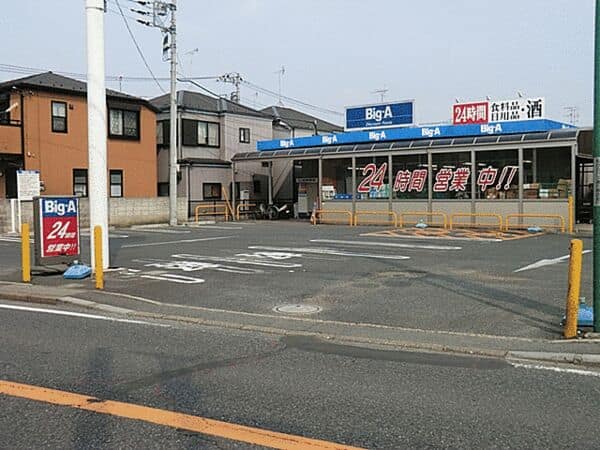 ビッグ・エー船橋松が丘店まで約855m