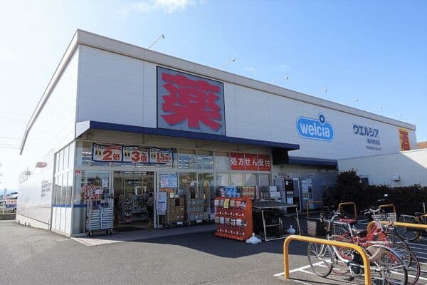 ウエルシア藤沢柄沢店まで約817m