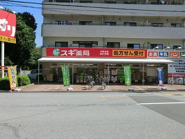 スギ薬局中青木店まで約908m
