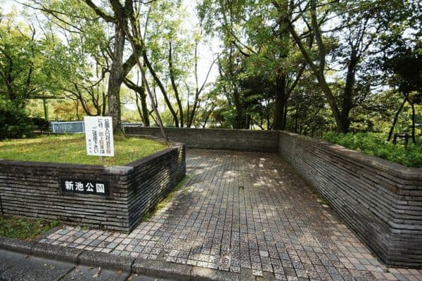 新池公園まで約517m