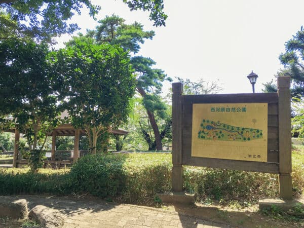 西河原自然公園まで約688m
桜が植えられた園内は、春になると多くの人で賑わう、自然豊かな公園です。