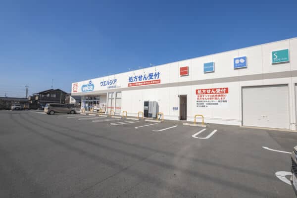 ウエルシア太田南矢島店まで約481m