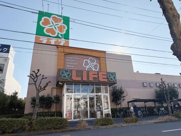 ライフ 大谷田店まで約1164m