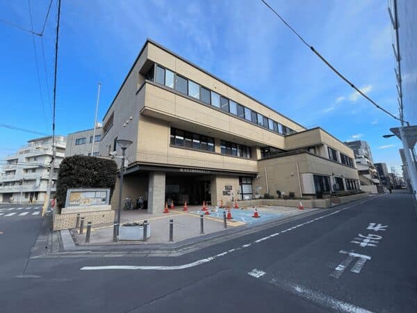 昭和町図書館まで約448m