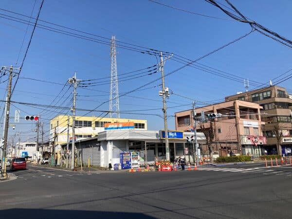ビッグ・エー八潮中央店まで約711m