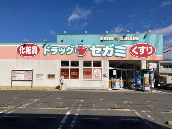 ココカラファインドラッグセガミ守口藤田店まで約501m