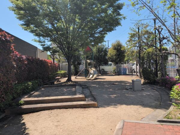 紫明園北第一児童遊園まで約841m