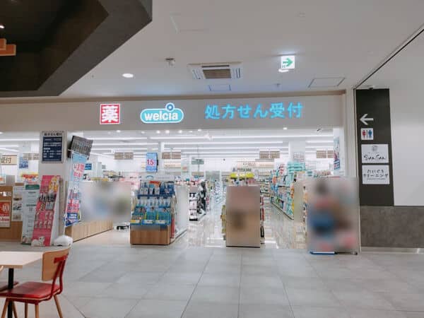 ウエルシアイオンタウン守口店まで約891m