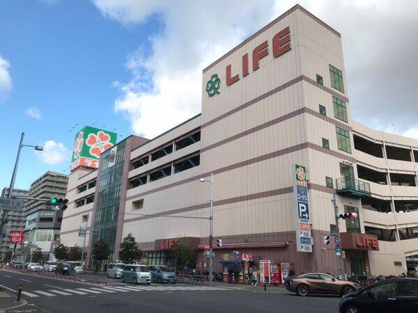 ライフ関目店まで約782m