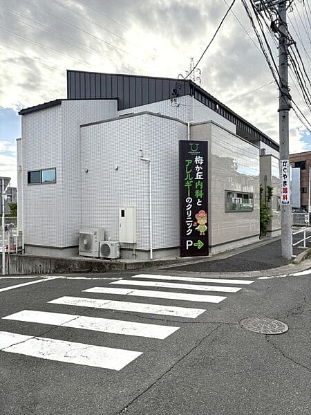 梅が丘内科とアレルギーのクリニックまで約500m