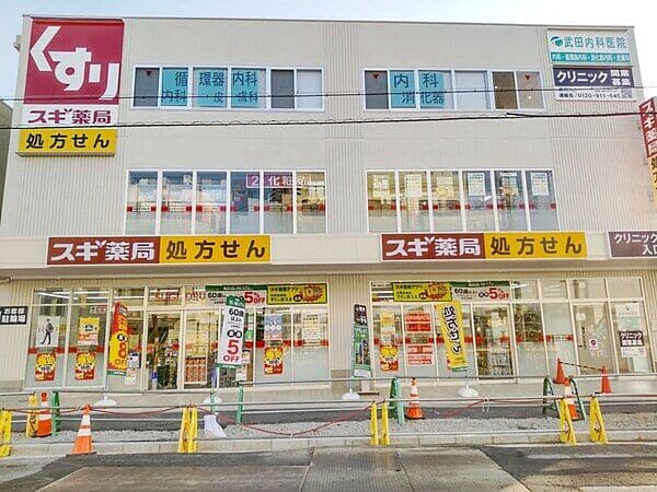 スギ薬局 河内山本店まで約1208m