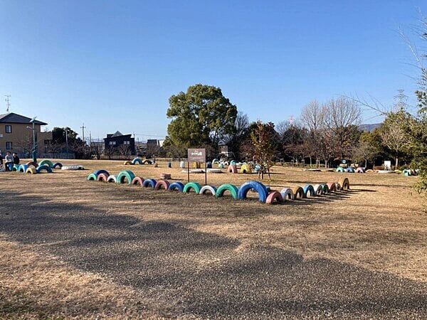 タイヤ公園まで約460m
