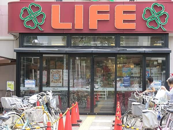 ライフ大森南店まで約578m
