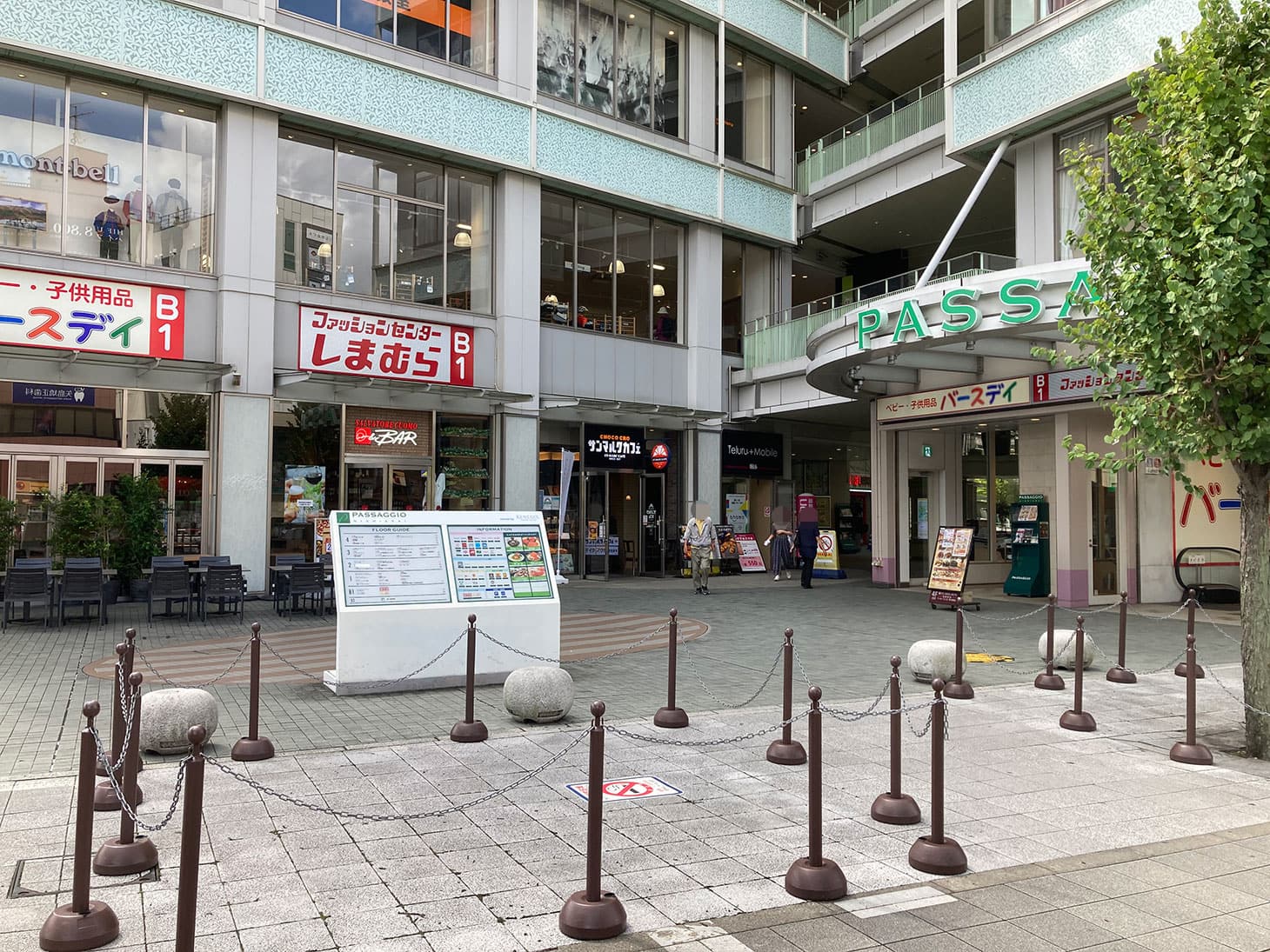 商業施設パサージオの外観です。