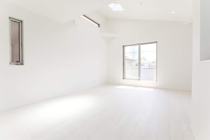 リビングの窓から<br>スカイツリーが見える家。