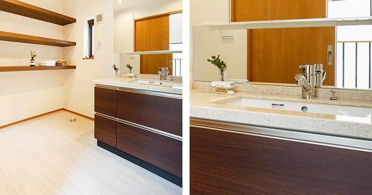 土間空間と収納