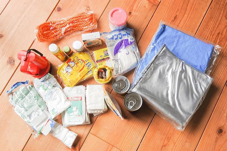 非常用持ち出し品