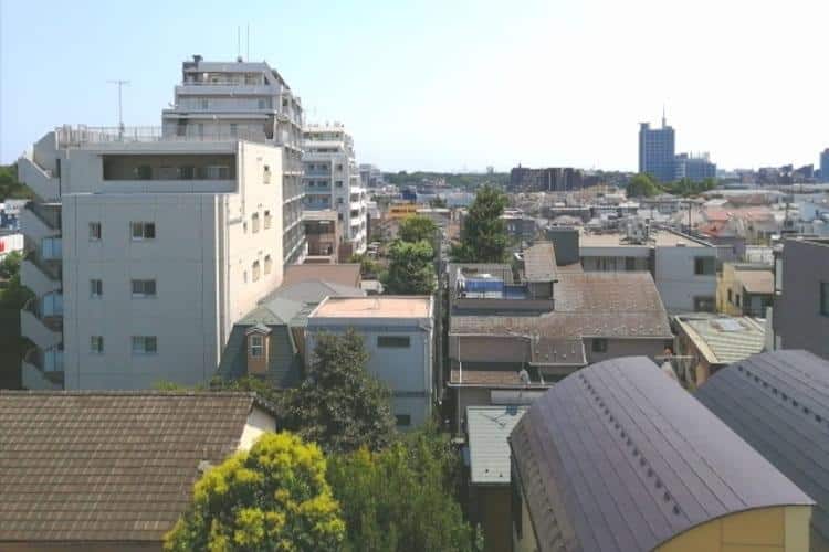 世田谷区の街並み