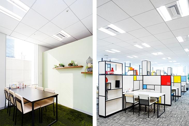 打ち合わせスペース・受付編